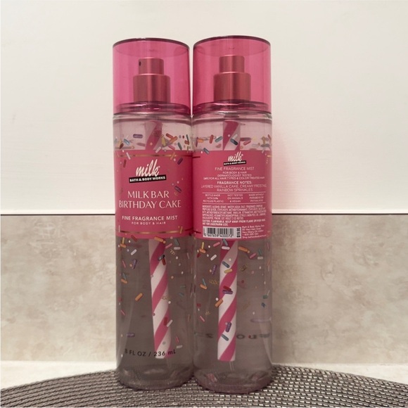 NWT BBW Milk Bar Birthday Cake Fragrance Mist bath and body works - Picture 2 of 2